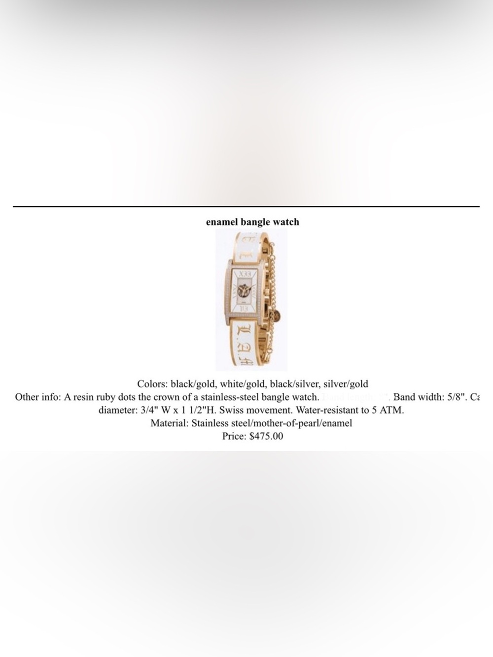 L.A.M.B. Designer Bangle Watch❤️🔥 - Picture 15 of 16